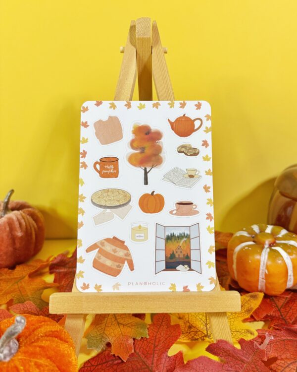 Sticker Sheet Cozy Autumn - imagine 3