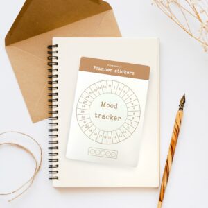 Stickere Mood Tracker Typewriter
