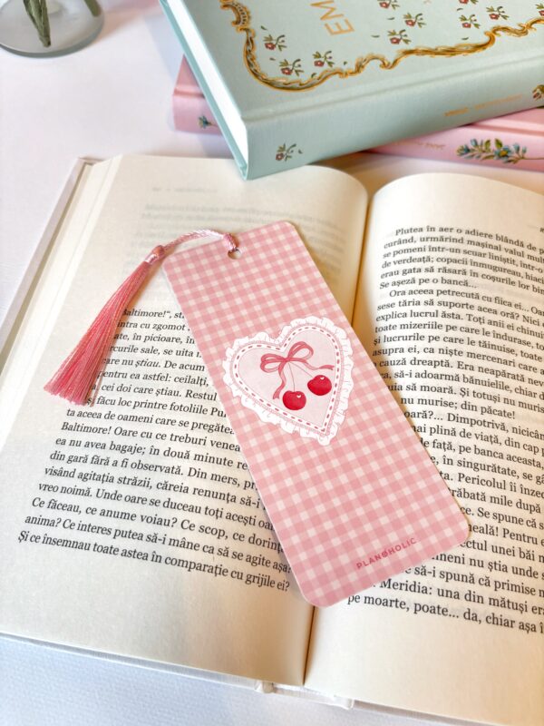 Semn de carte - Dainty Cherry - imagine 6