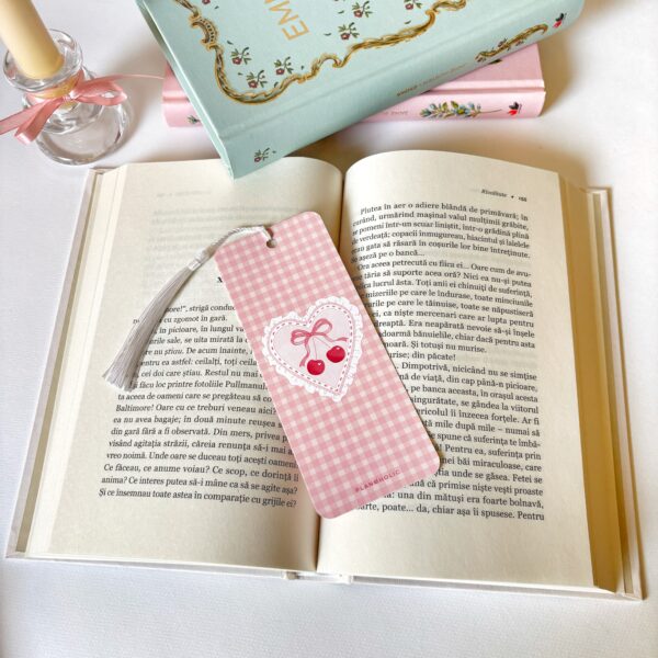 Semn de carte - Dainty Cherry - imagine 4