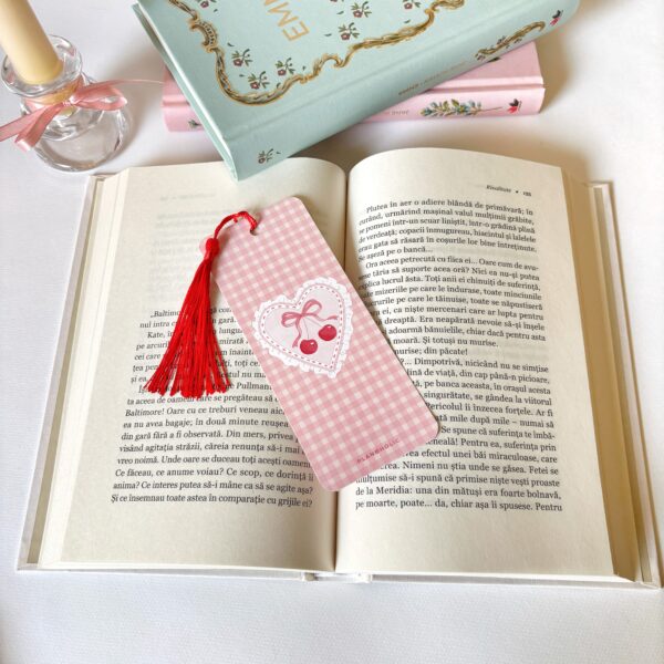 Semn de carte - Dainty Cherry - imagine 2