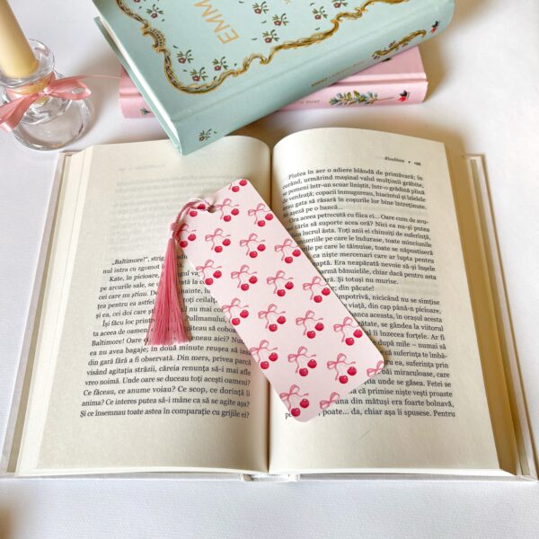 Semn de carte - Dainty Cherry - imagine 7