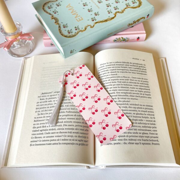 Semn de carte - Dainty Cherry - imagine 5