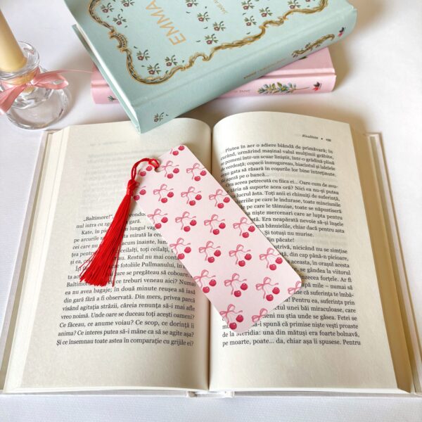 Semn de carte - Dainty Cherry - imagine 3