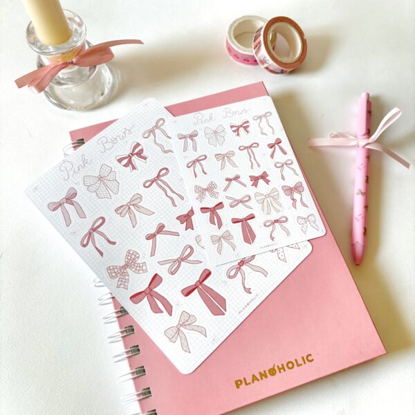 Sticker Sheet - Fundițe Roz