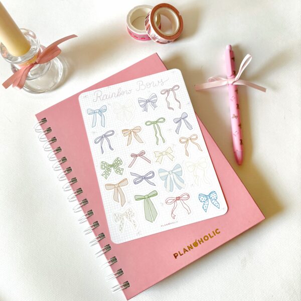 Sticker Sheet - Fundițe Pastel - imagine 2