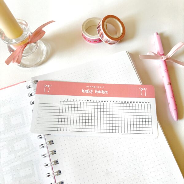 Sticker Sheet - Habit Tracker (Tabel)