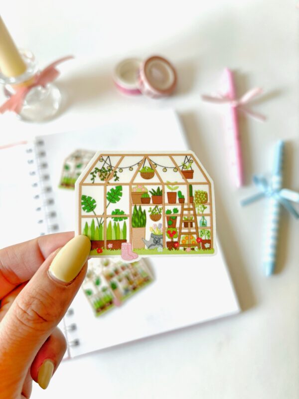 Sticker transparent - Greenhouse - imagine 2