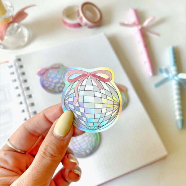 Sticker Holografic - Mirrorball