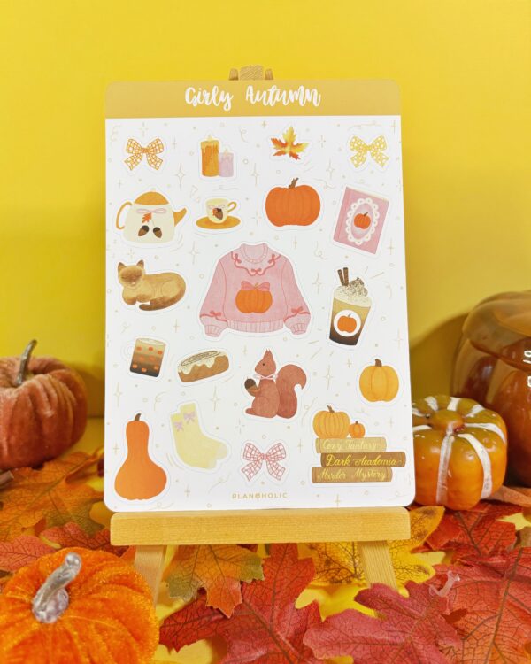 Sticker Sheet Girly Autumn - imagine 2