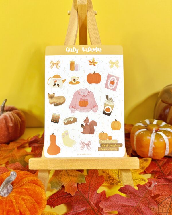 Sticker Sheet Girly Autumn - imagine 3
