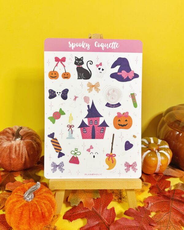 Sticker Sheet Spooky Coquette - imagine 2