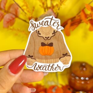 Sticker - Sweater Weather