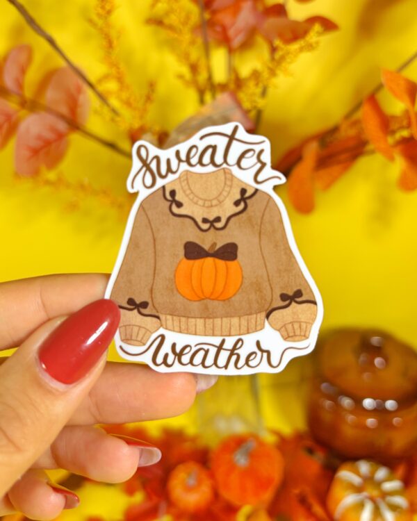 Sticker - Sweater Weather
