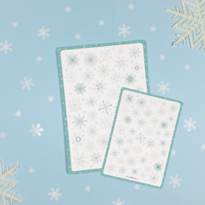 Stickere Snowflakes